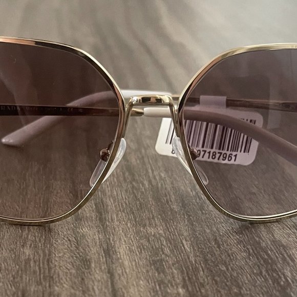 Prada Sunglasses NWT - Pale Gold/Matte Pink